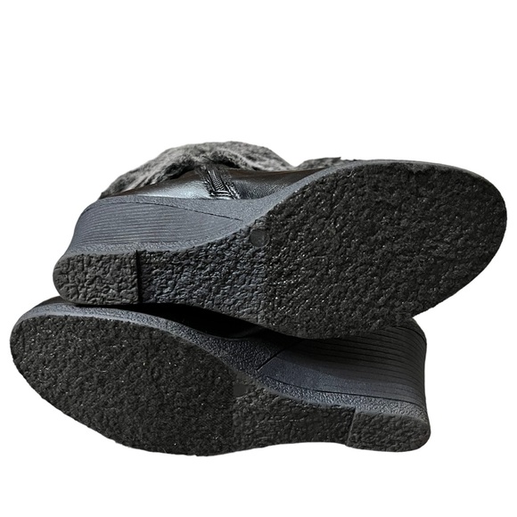 Lane Bryant wedge fur boots - Picture 7 of 12